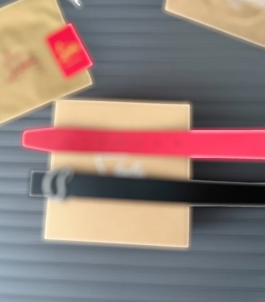 Chr1sti@n L0ubt1n belt